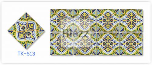 Blezz Tile Handmade Series - Paint&Drop code TK613 Pattern